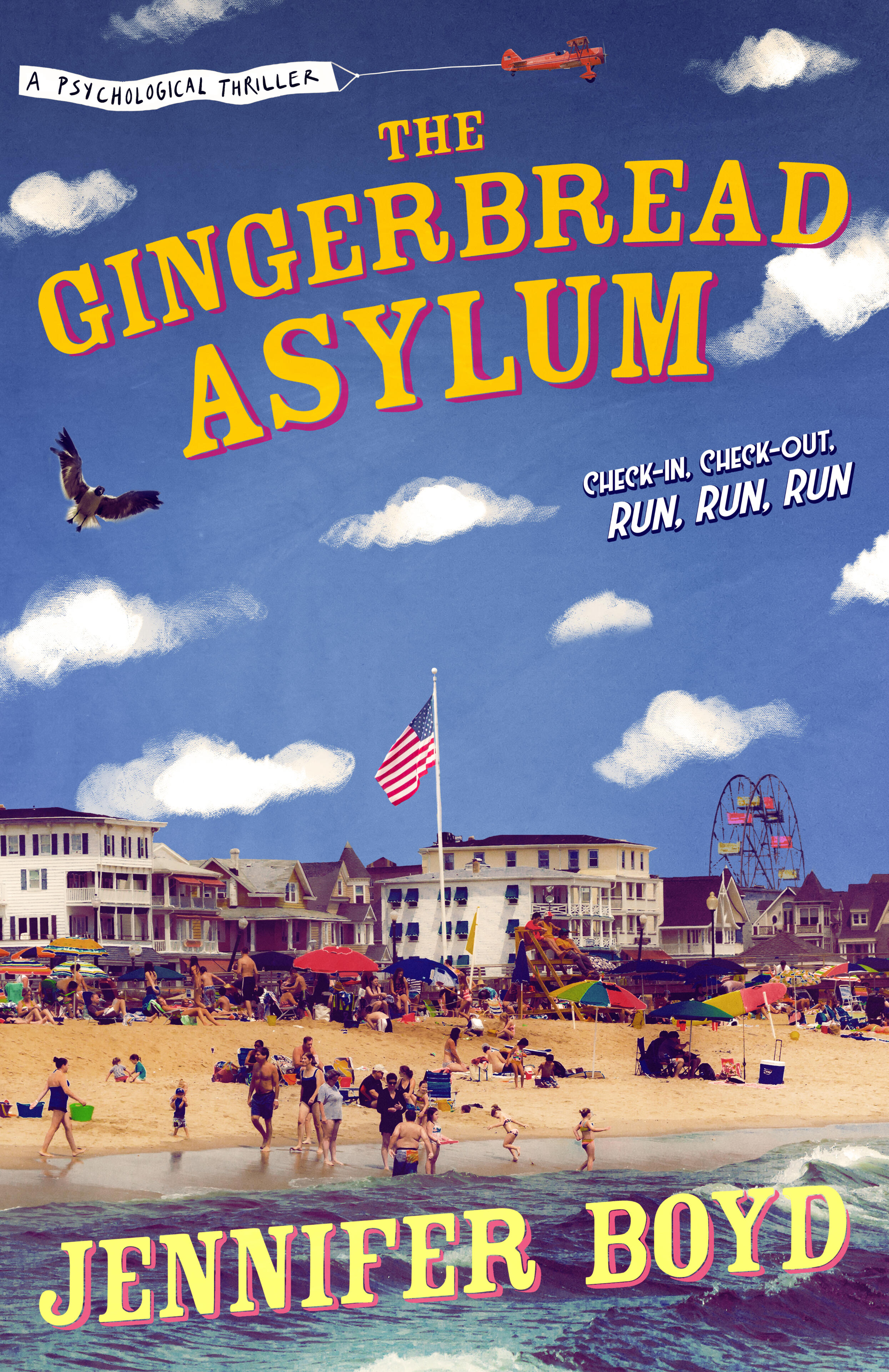 The Gingerbread Asylum a psychological thriller set at a seaside resort.